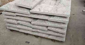 定西芝麻白蘑菇石，自然面