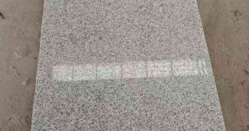 定西芝麻白光面毛板