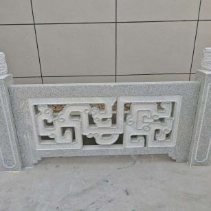 定西芝麻白河道栏杆 桥栏杆