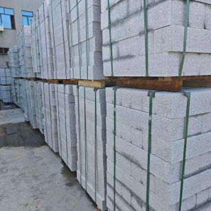 定西芝麻白路牙石，路侧石