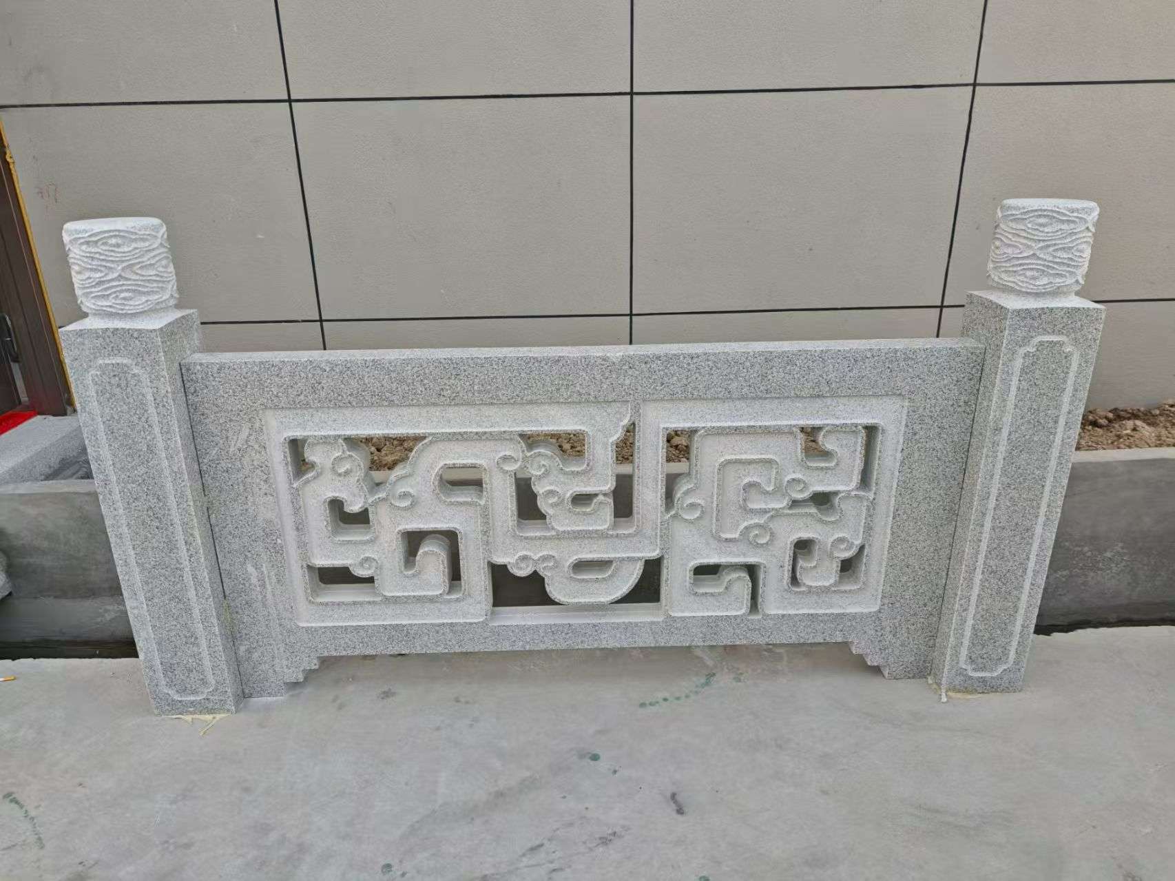 定西芝麻白河道栏杆 桥栏杆